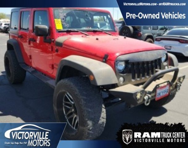 2016 Jeep Wrangler Unlimited Sport
